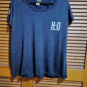 Harley-Davidson Black Tee with Iconic Logo